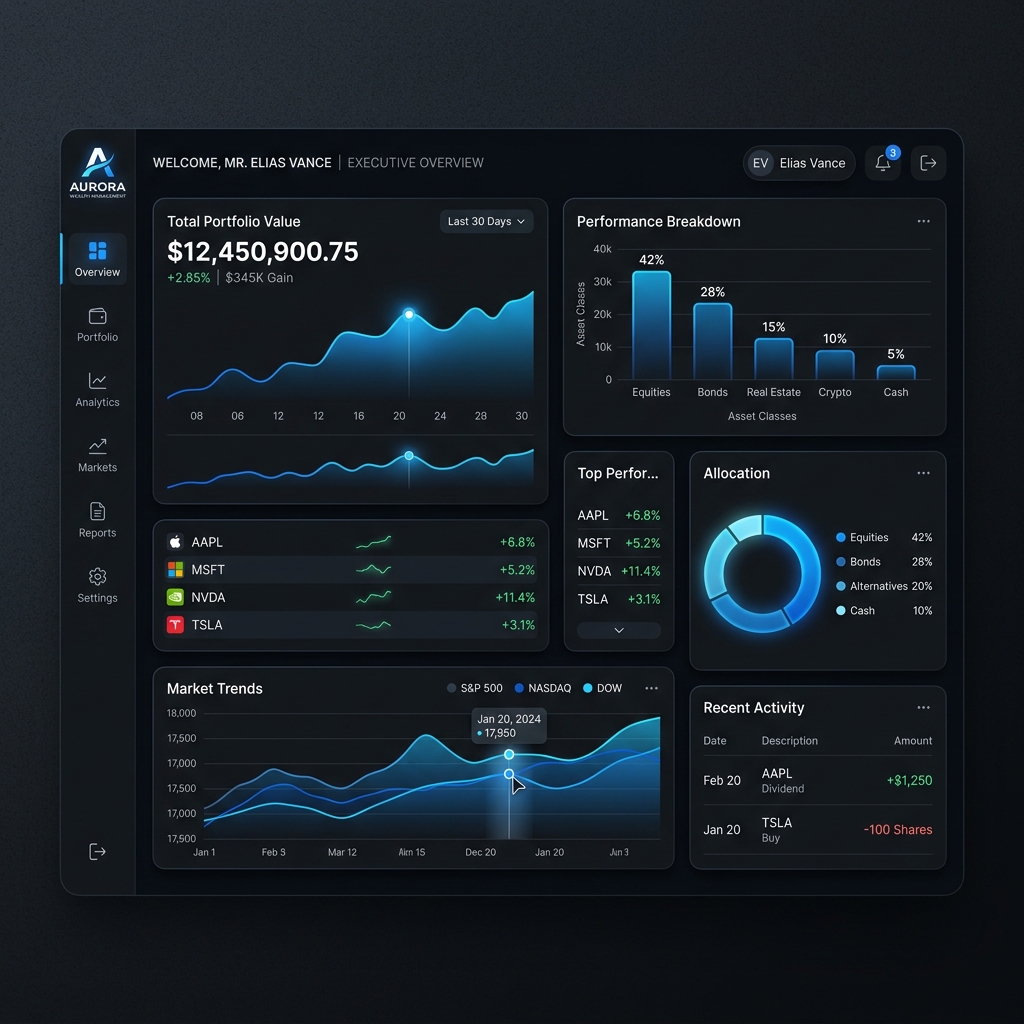Fintech Dashboard